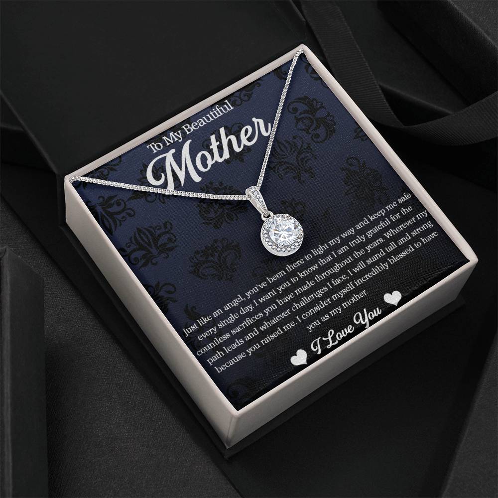 To My Beautiful Mother Eternal Hope Necklace*