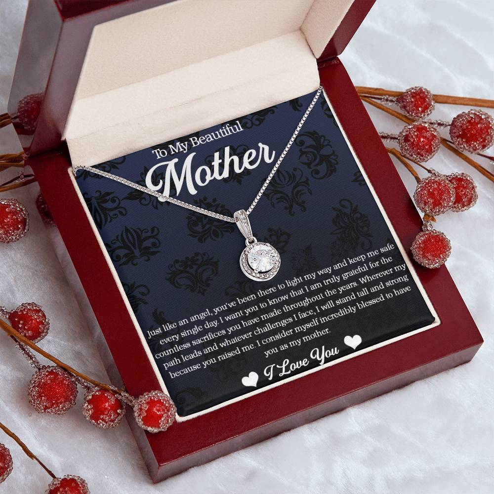 To My Beautiful Mother Eternal Hope Necklace*