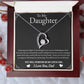 Forever Love Necklace To My Daughter I Love You, Dad