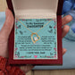 To My Sweetest Daughter I Love You Dad Forever Love Necklace