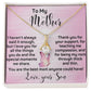 To Mom - My Rock - Alluring Beauty Necklace
