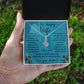 To My Amazing Wife Alluring Beauty Necklace To Us, Love Is...