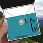 To My Amazing Wife Alluring Beauty Necklace To Us, Love Is...