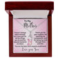 To Mom - My Rock - Alluring Beauty Necklace