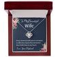 Love Knot Necklace To My Beautiful Wife Every Moment With You