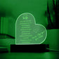 Engraved Acrylic Love Isn't Just The Grand Gestures