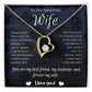 Forever Love Necklace To My Amazing Wife